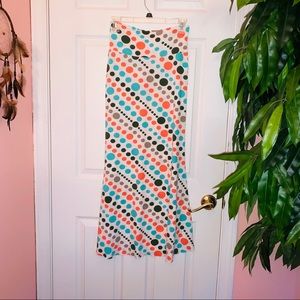🔸3 for $25🔸 Polka dot Maxi Skirt